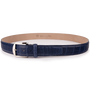 The Luxe Group (LEN) Belt NEW BLUE / 40MM American Alligator - New Blue