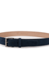 The Luxe Group (LEN) Belt NVY/DM / 40MM Alcantara Belt