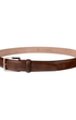 The Luxe Group (LEN) Belt PECAN / 35MM Italian Marbled Calf 35mm