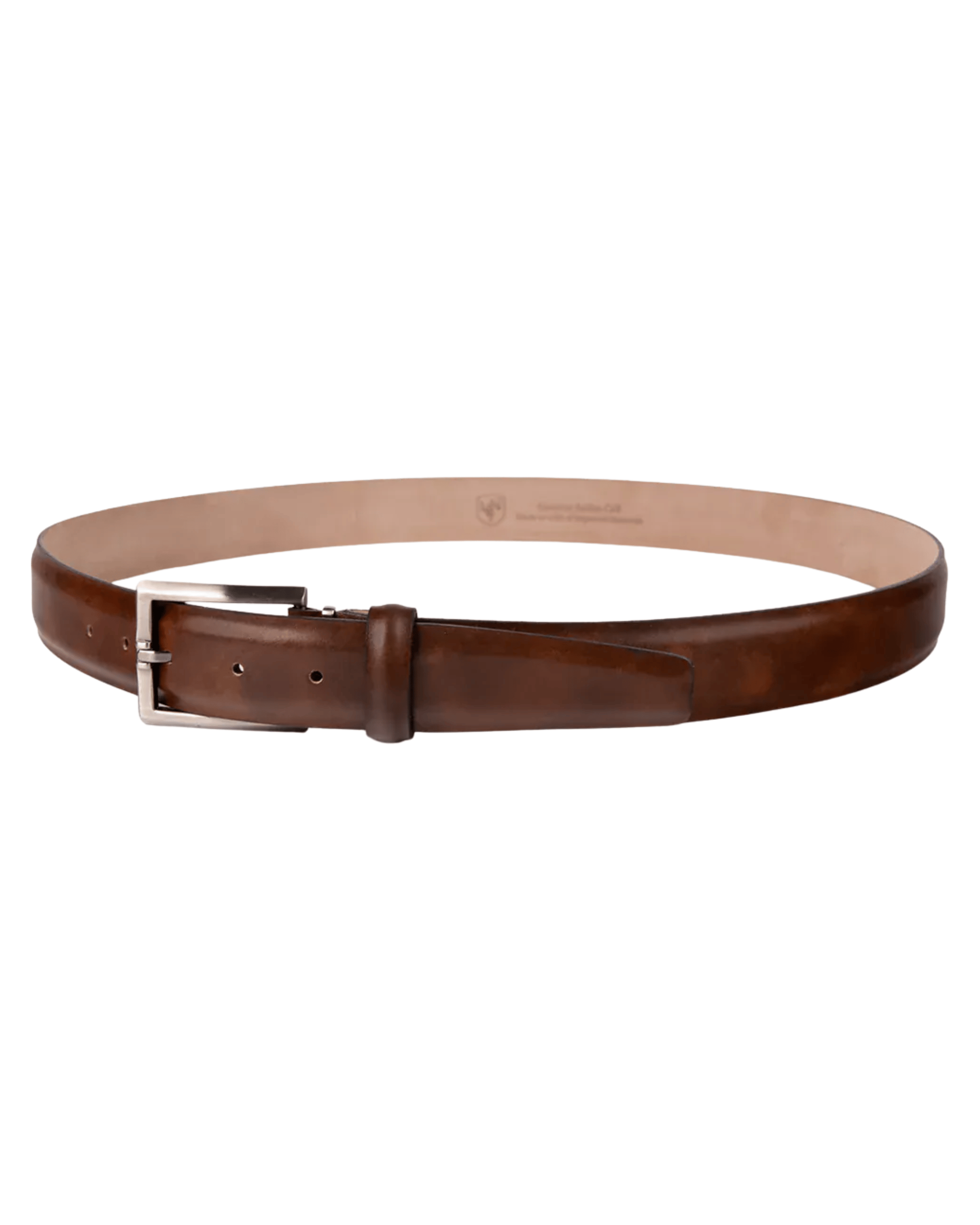 The Luxe Group (LEN) Belt PECAN / 35MM Italian Marbled Calf 35mm