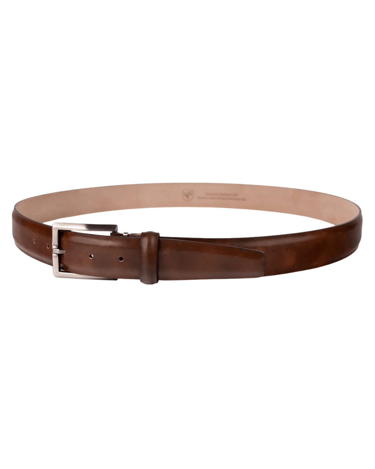 The Luxe Group (LEN) Belt PECAN / 35MM Italian Marbled Calf 35mm