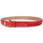 The Luxe Group (LEN) Belt RUBY / 40MM American Matte Alligator - Ruby