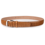 The Luxe Group (LEN) Belt SADDLE TAN / 40MM Caiman Crocodile