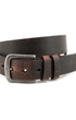 Torino Leather Company Belt Brown Distressed Waxed Leather Belt