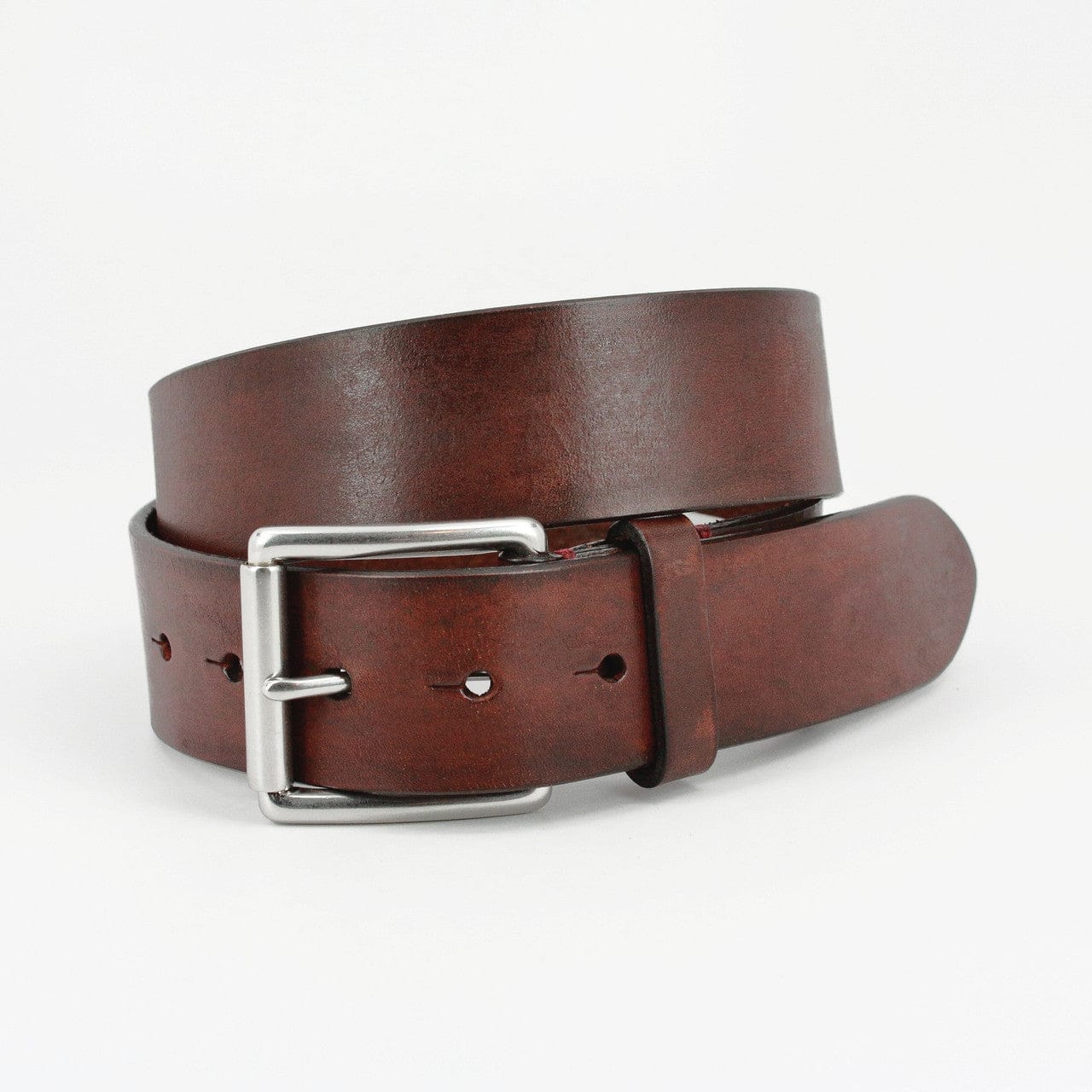 Torino Leather Company Belt Burnished Bridle Leather Belt