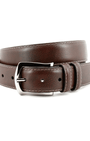 Torino Leather Company Belt Italian Soft Calfskin Belt in Brown