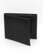 Torino Leather Company Small Leather Goods Black Tumbled Glove Leather Billfold Wallet