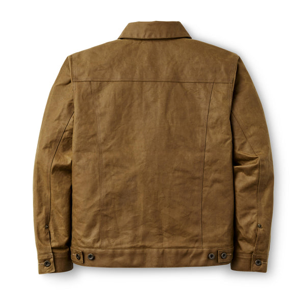 Tin Cloth Short Lined Cruiser Jacket- Dark Tan