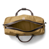 Large Rugged Twill Duffel Bag- Tan