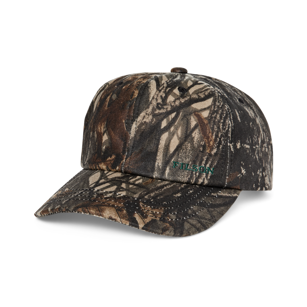 Oil Tin Low Profile Hat- Realtree Hardwoods Camo