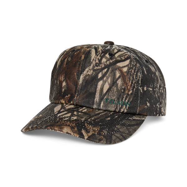 Oil Tin Low Profile Hat- Realtree Hardwoods Camo