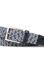 W. Kleinberg Leathergoods Belt Bubblegum Stretch Belt
