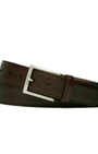 W. Kleinberg Leathergoods Belt Peccary Belt with Brushed Nickel Buckle