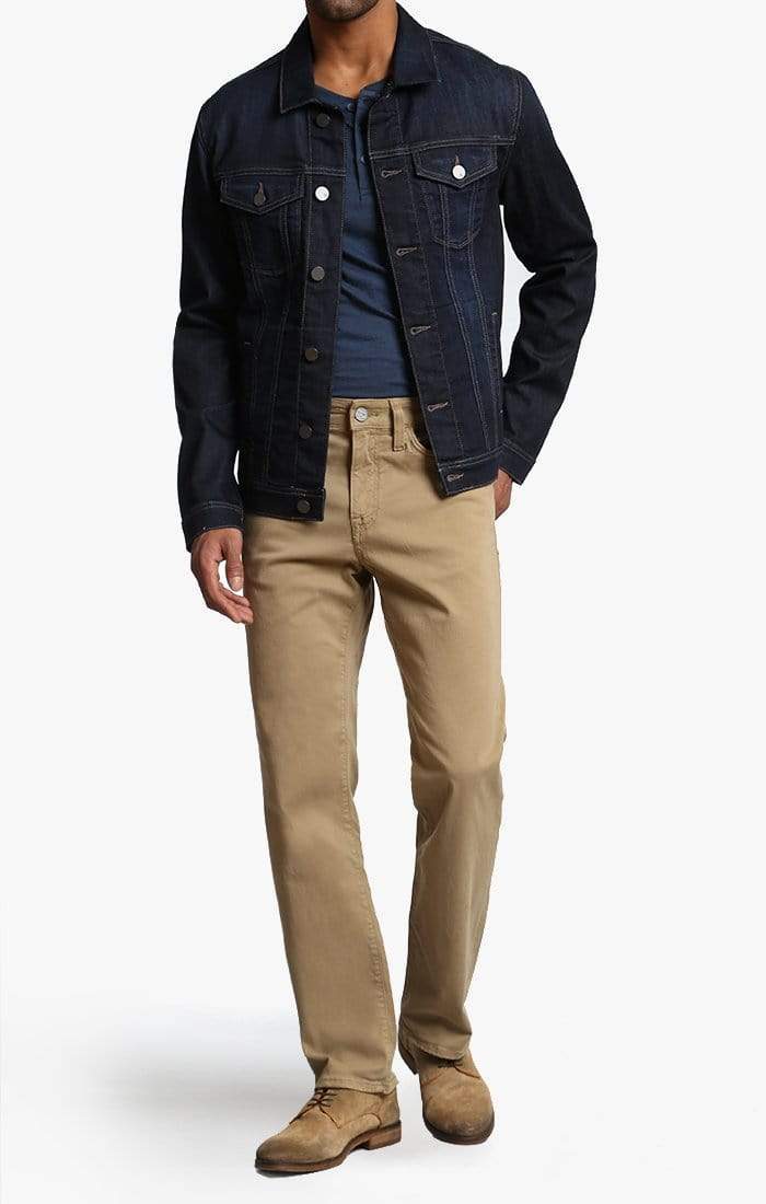 34 Heritage 5-Pockets Charisma Relaxed Straight in Khaki Twill