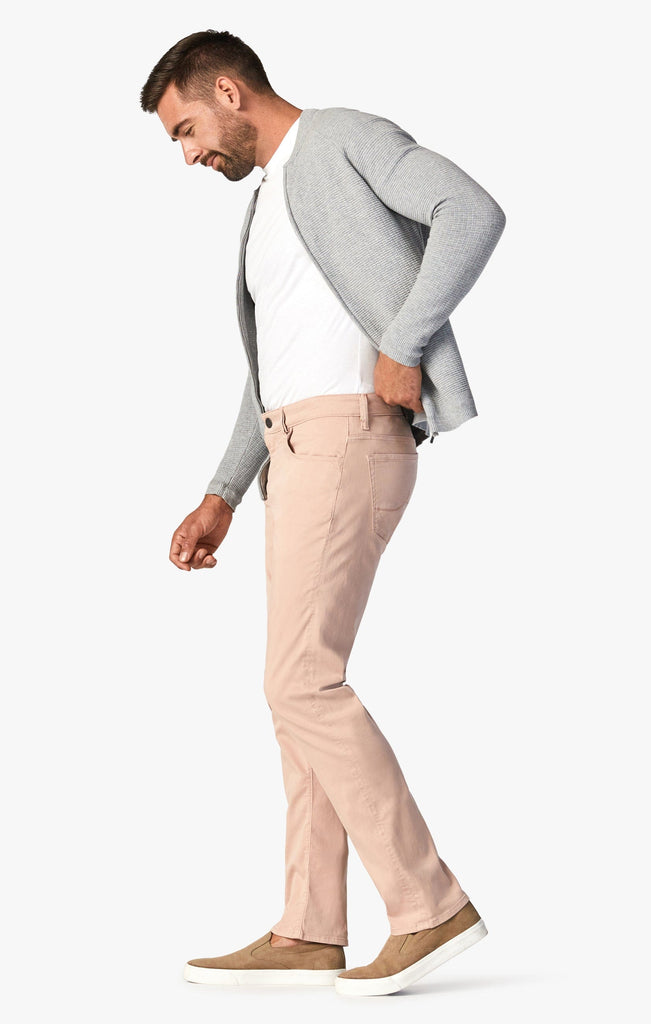 34 Heritage 5-Pockets Courage Straight Leg in Rose Twill