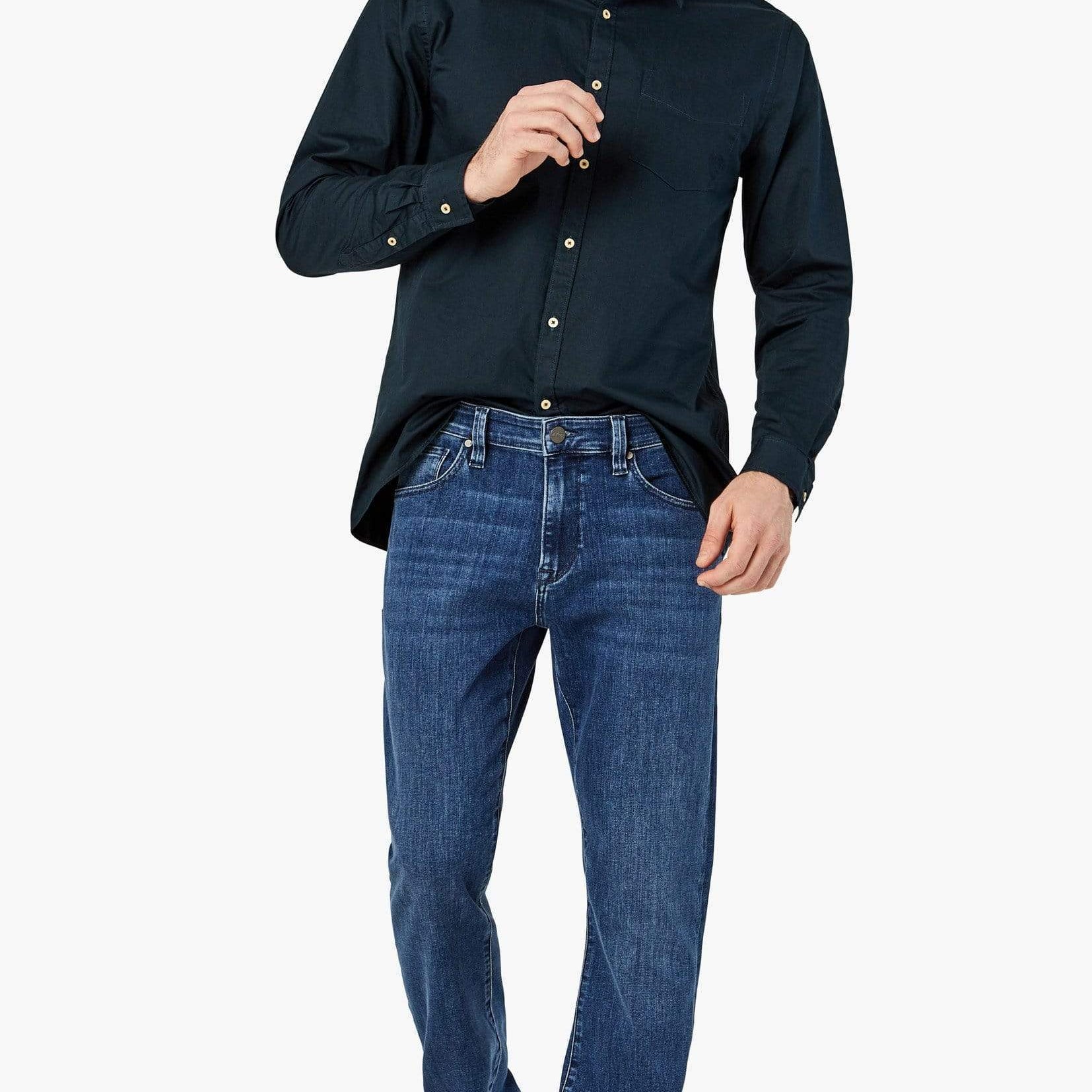 34 Heritage Denim Charisma Classic Straight in Mid Urban