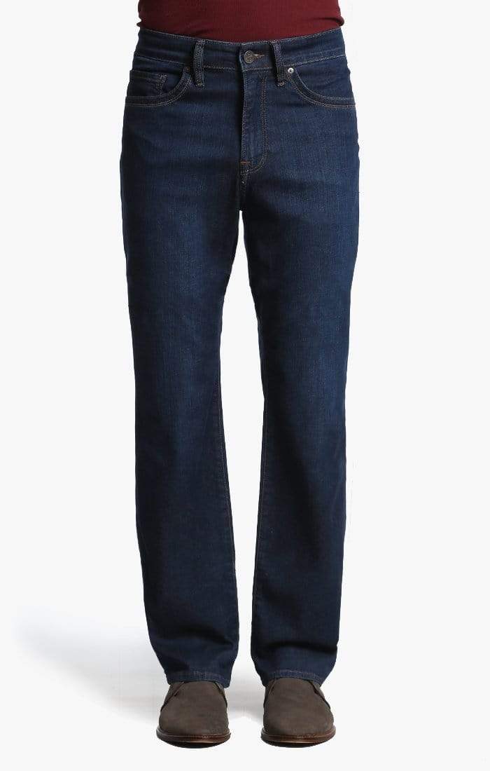 34 Heritage Denim Charisma Relaxed Straight in Dark Cashmere