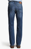 34 Heritage Denim Charisma Relaxed Straight in Mid Cashmere