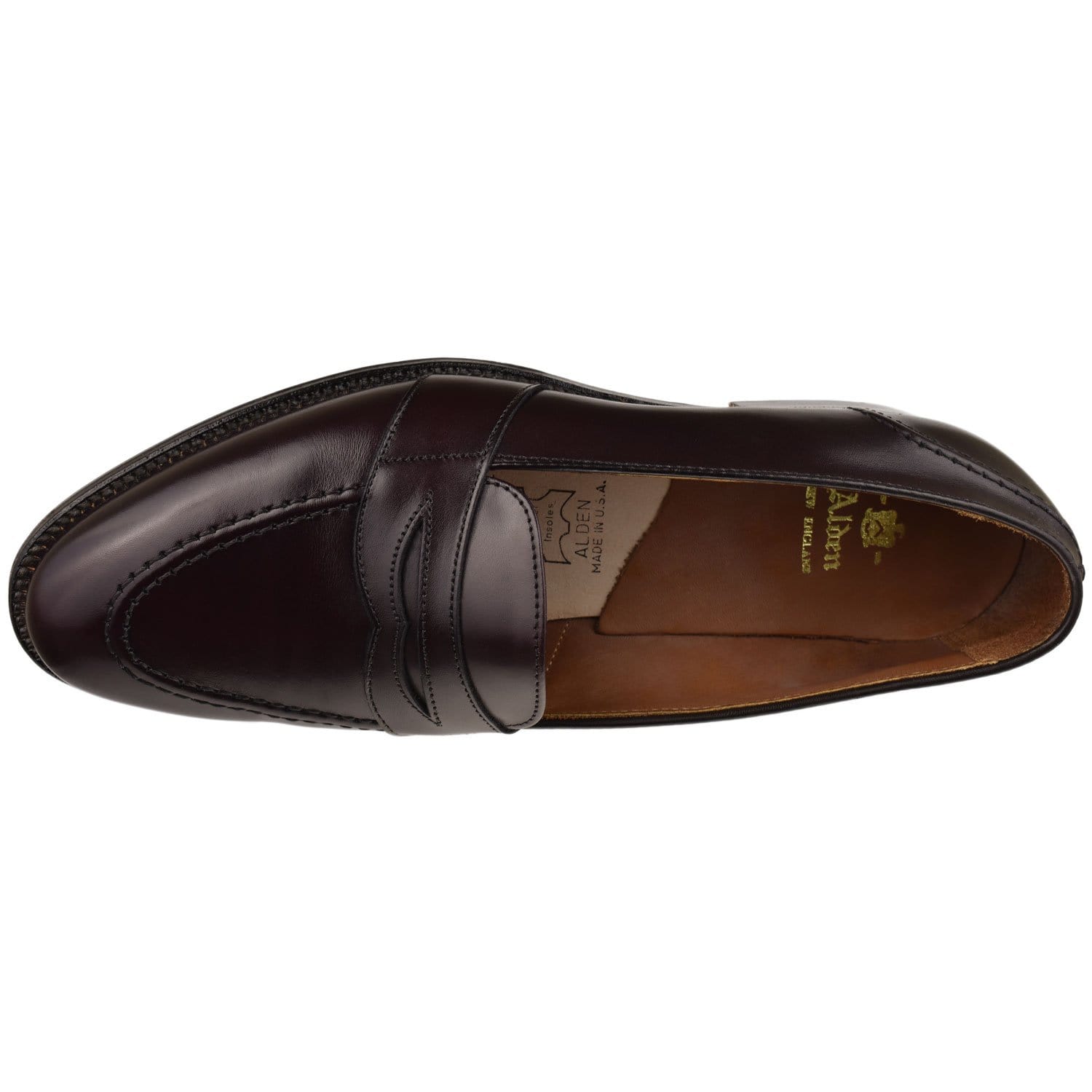 Alden Shoes Alden Mens Dress Penny 683