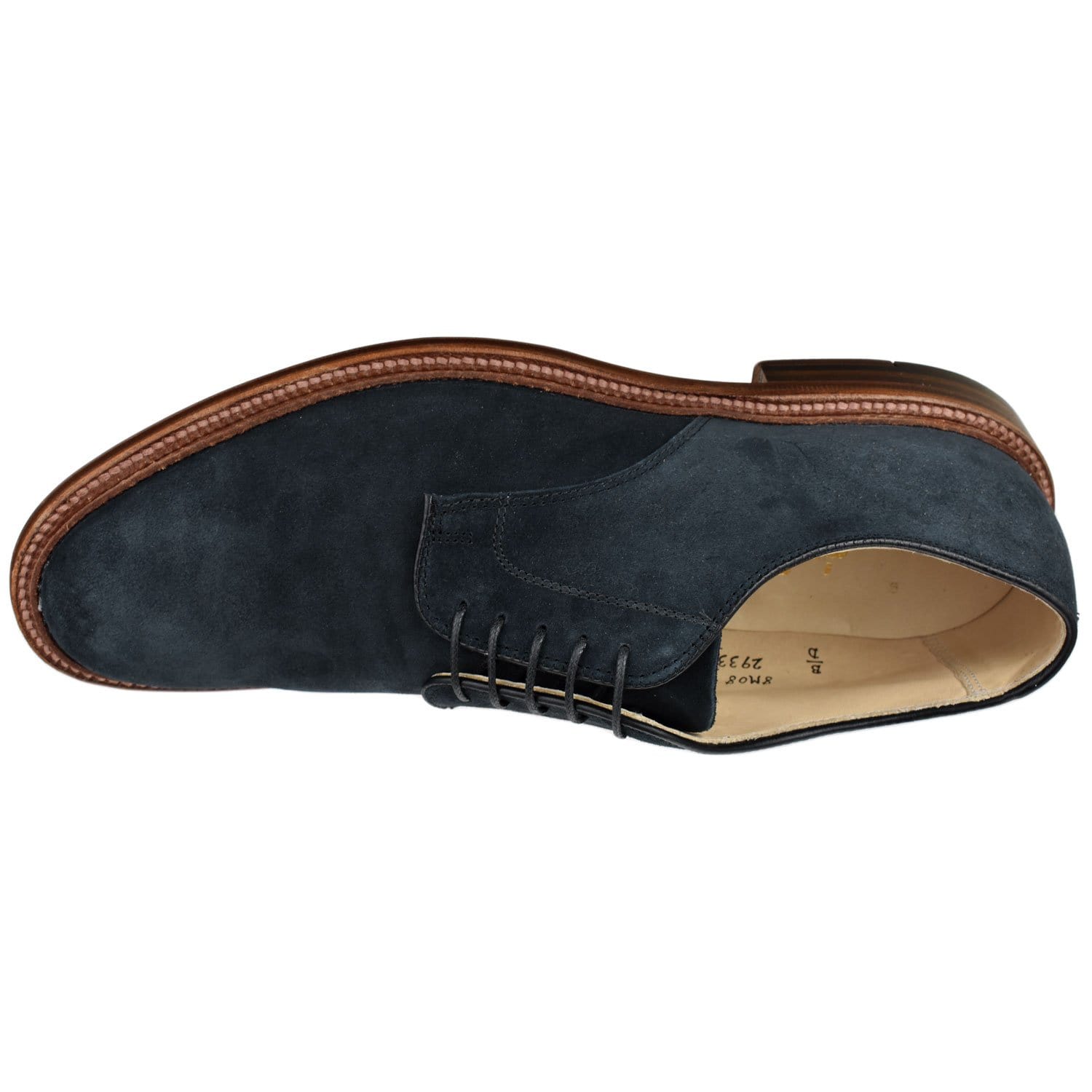 Alden Shoes Alden Mens Plain Toe Suede 29331F