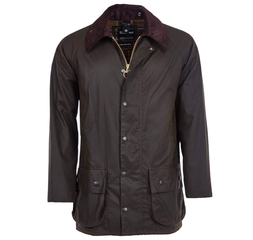 Barbour Outerwear Classic Beaufort Wax Jacket- Olive