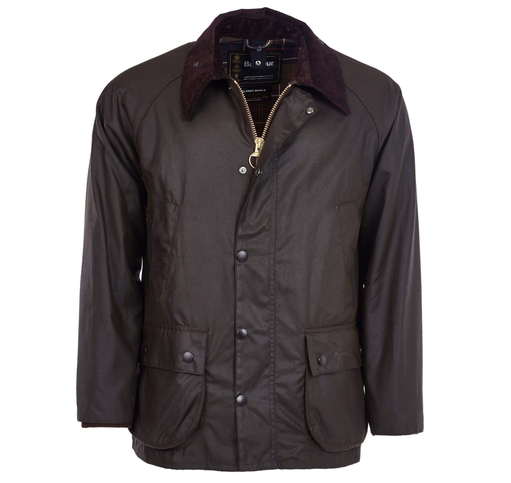 Barbour Outerwear Classic Bedale Wax Jacket- Olive