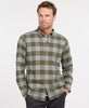 Barbour Sport Shirts Valley Tailored Shirt- Olive