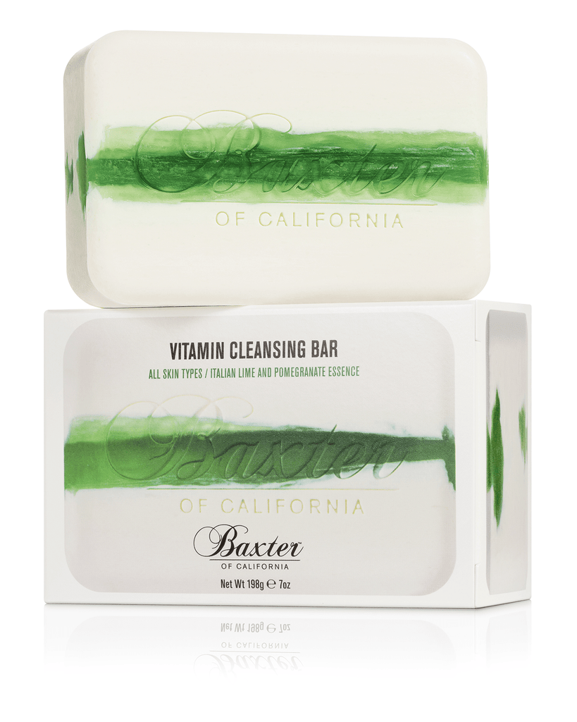 Baxter of California Grooming Vitamin Cleansing Bar Italian Lime & Pomegranate