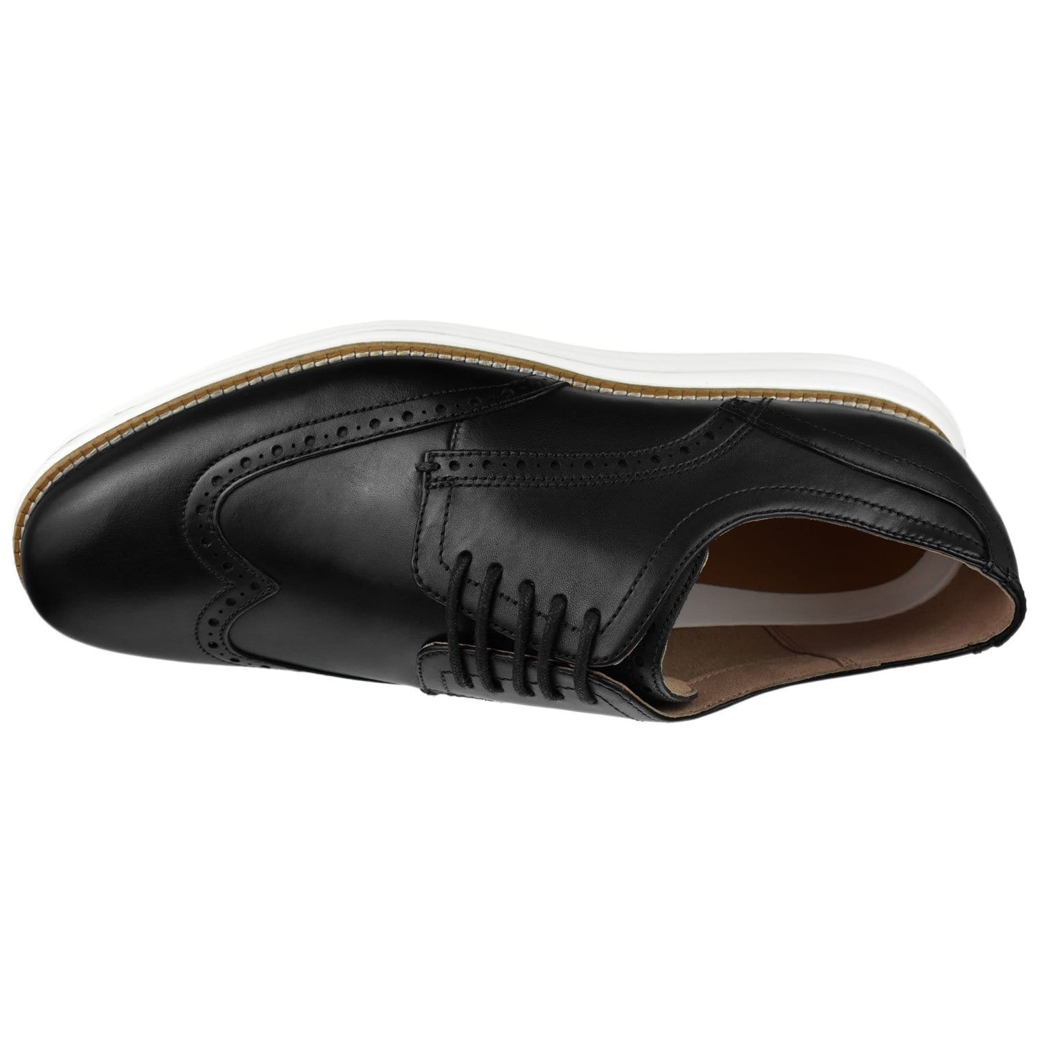 Cole Haan Men's Original Grand Wingtip Oxford Shoes - Black - Size 10 Cole Haan Men's Original Grand Wingtip Oxford Shoes - Black - Size 10