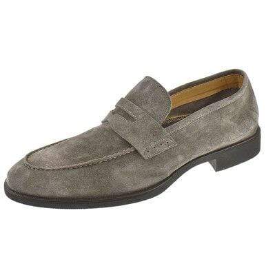 Di Bianco Shoes Suede Penny Loafer