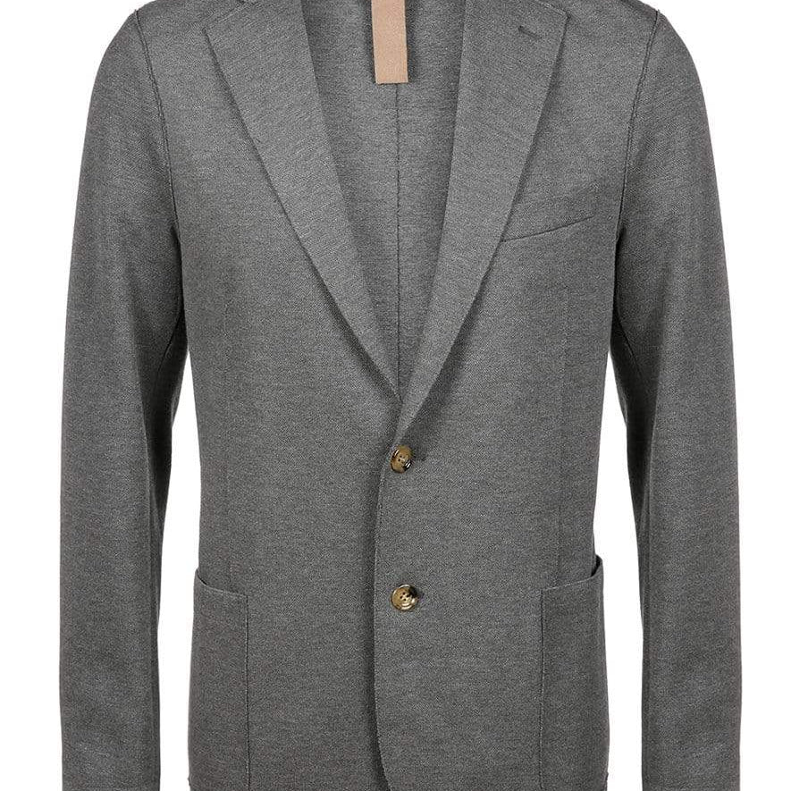 Eleventy Milano Sport Coats Cotton Lazer Cut Jersey Jacket