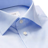 Eton Dress Shirts Contemporary Fit Light Blue Textured Twill