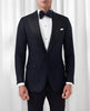 Eton Formal Wear Contemporary Fit Plissé Black Tie Shirt