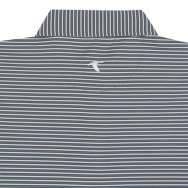 GenTeal Polos Freeport Striped Performance Polo- Storm