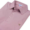 GenTeal Polos Pinstripe Performance Polo- Clay