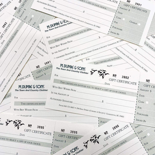 Gift Cards Gift Cards $250