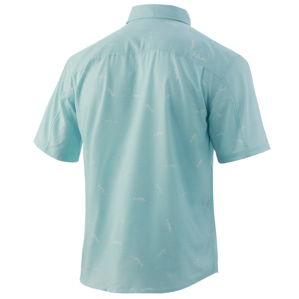 Huk Sport Shirts Marsh Teaser- Seafoam