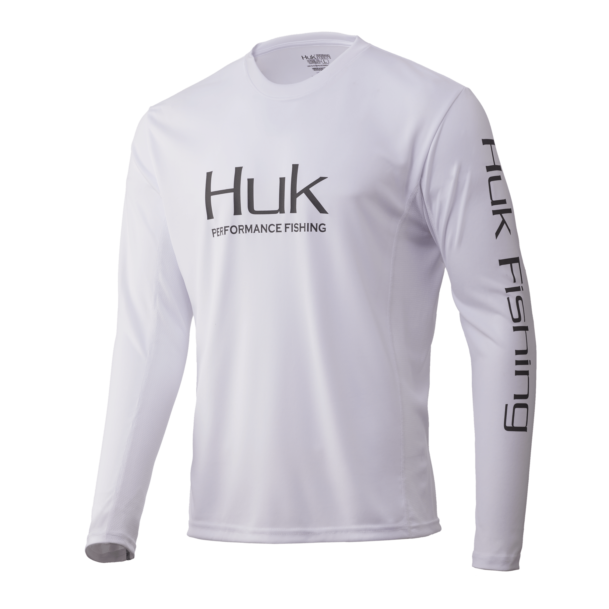 Huk Icon X Long Sleeve Shirt- White