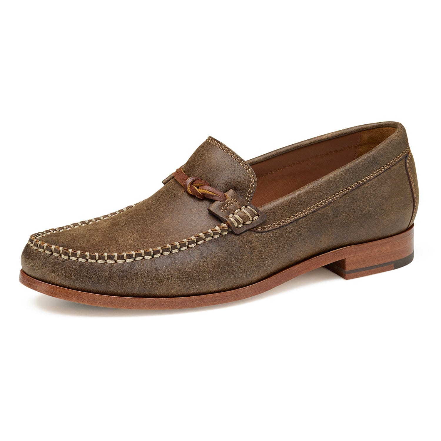 J&M Shoes Baldwin Leather Bit Loafer