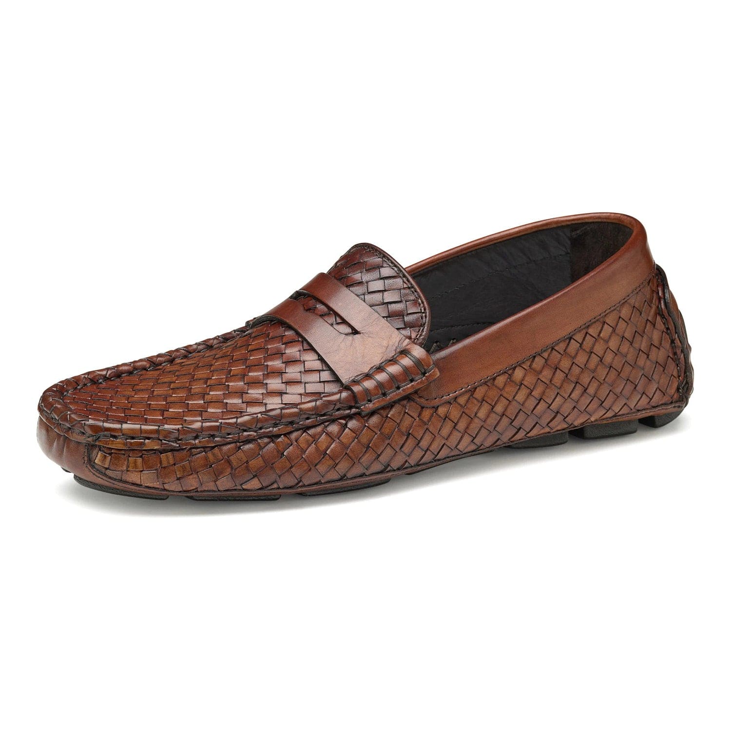 J&M Shoes Dayton Woven Penny Driver