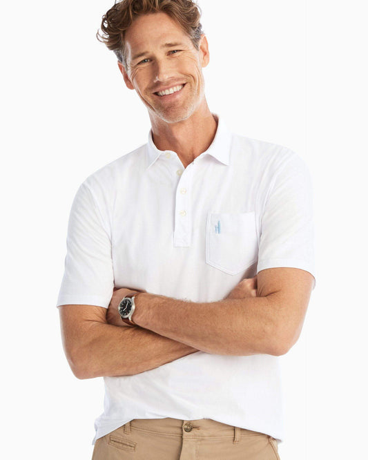 Johnnie O Polos The Original Polo- White