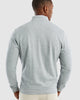 Johnnie O Sweaters Sully 1/4 Zip Pullover- Lt. Grey