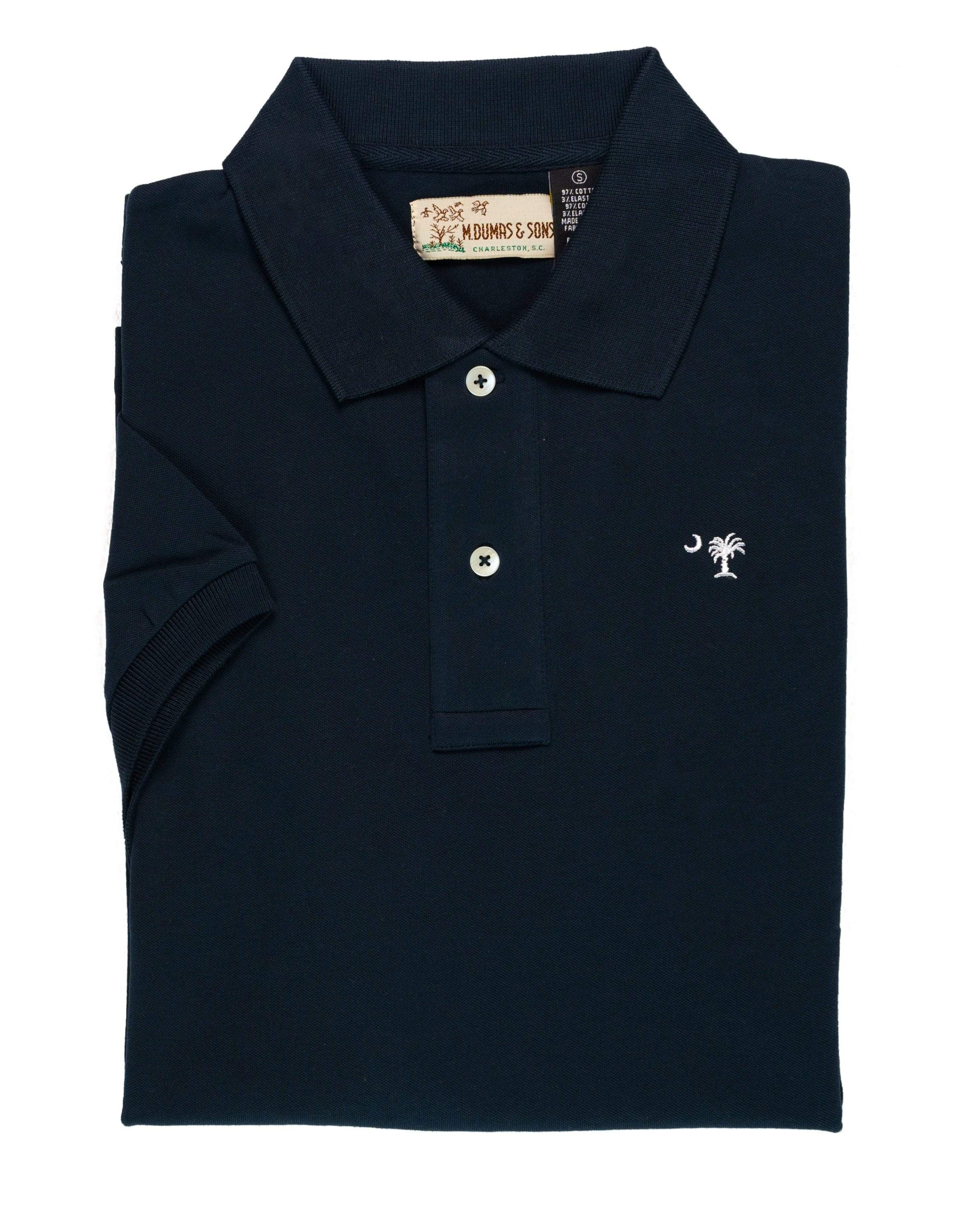 M. Dumas & Sons Polos Palmetto Polo- Navy