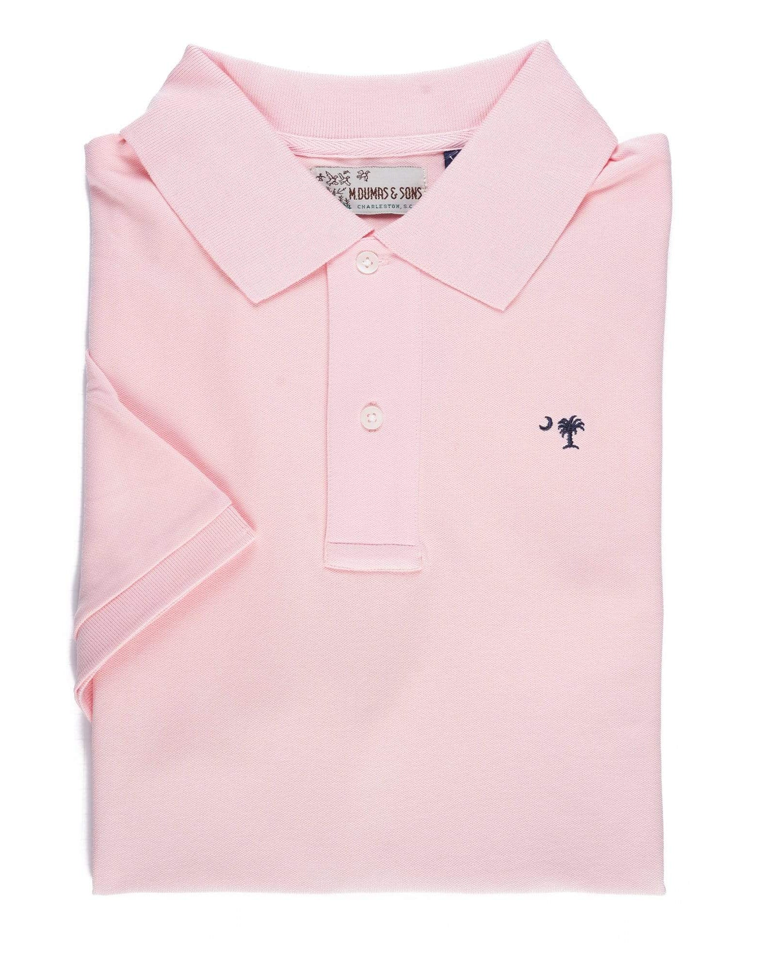M. Dumas & Sons Polos Palmetto Polo- Pink