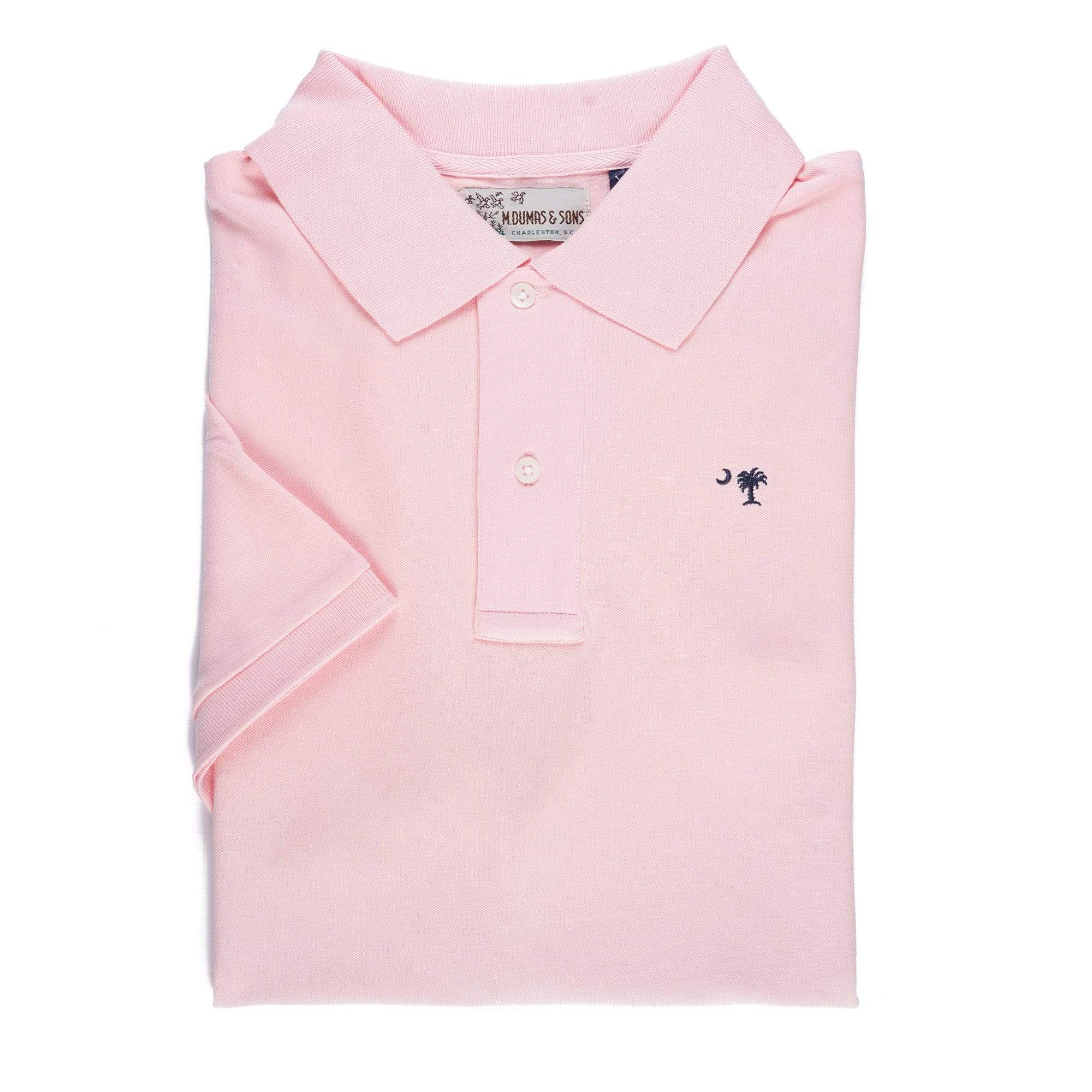 M. Dumas & Sons Polos Palmetto Polo- Pink