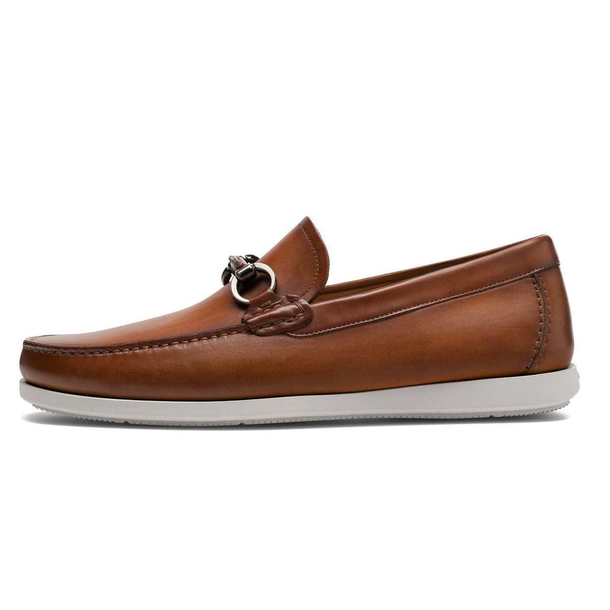 Magnanni leather bit loafer sale