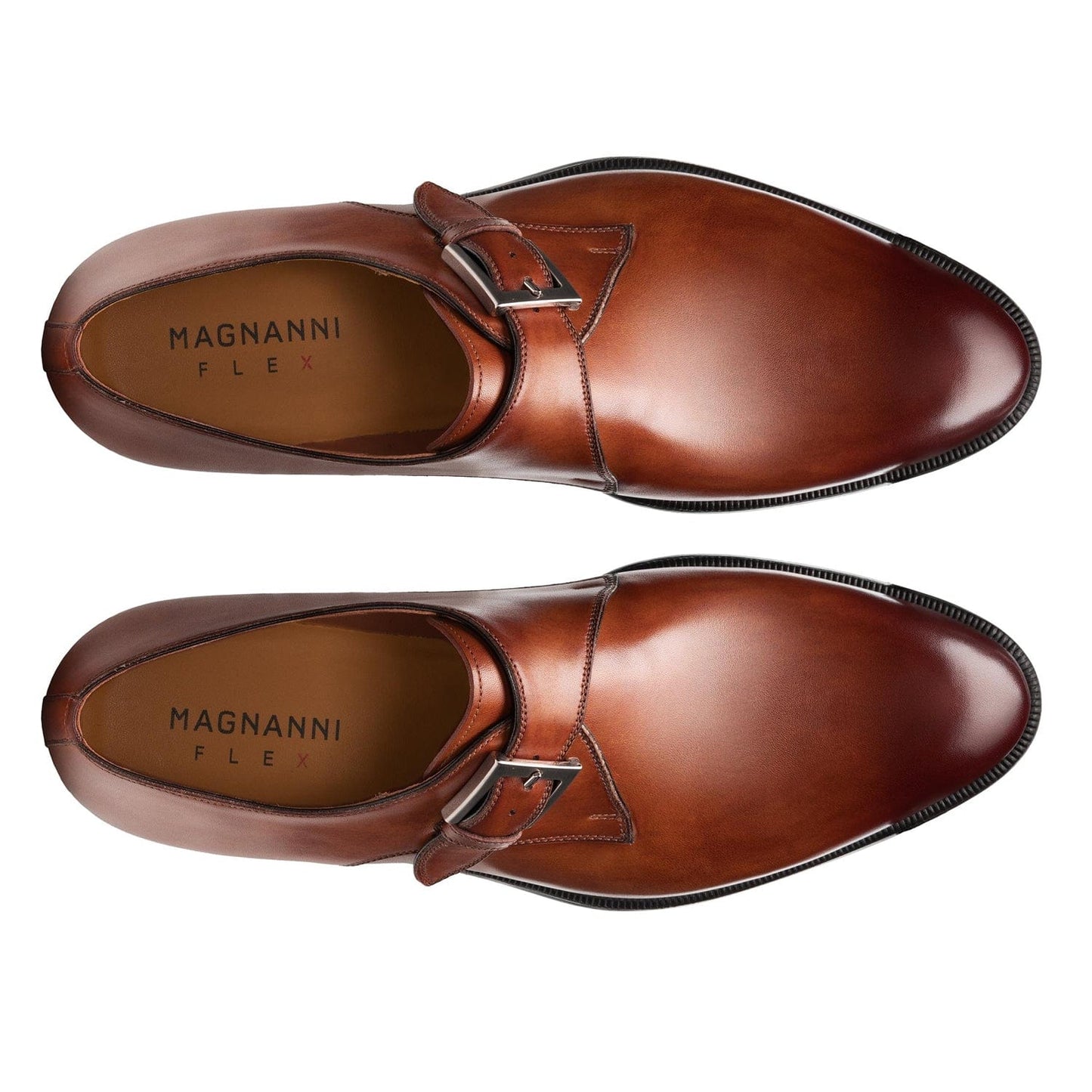 Magnanni Shoes Wooten Monk Strap