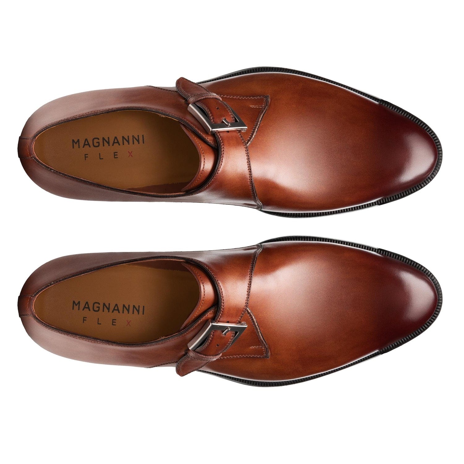 Magnanni Shoes Wooten Monk Strap