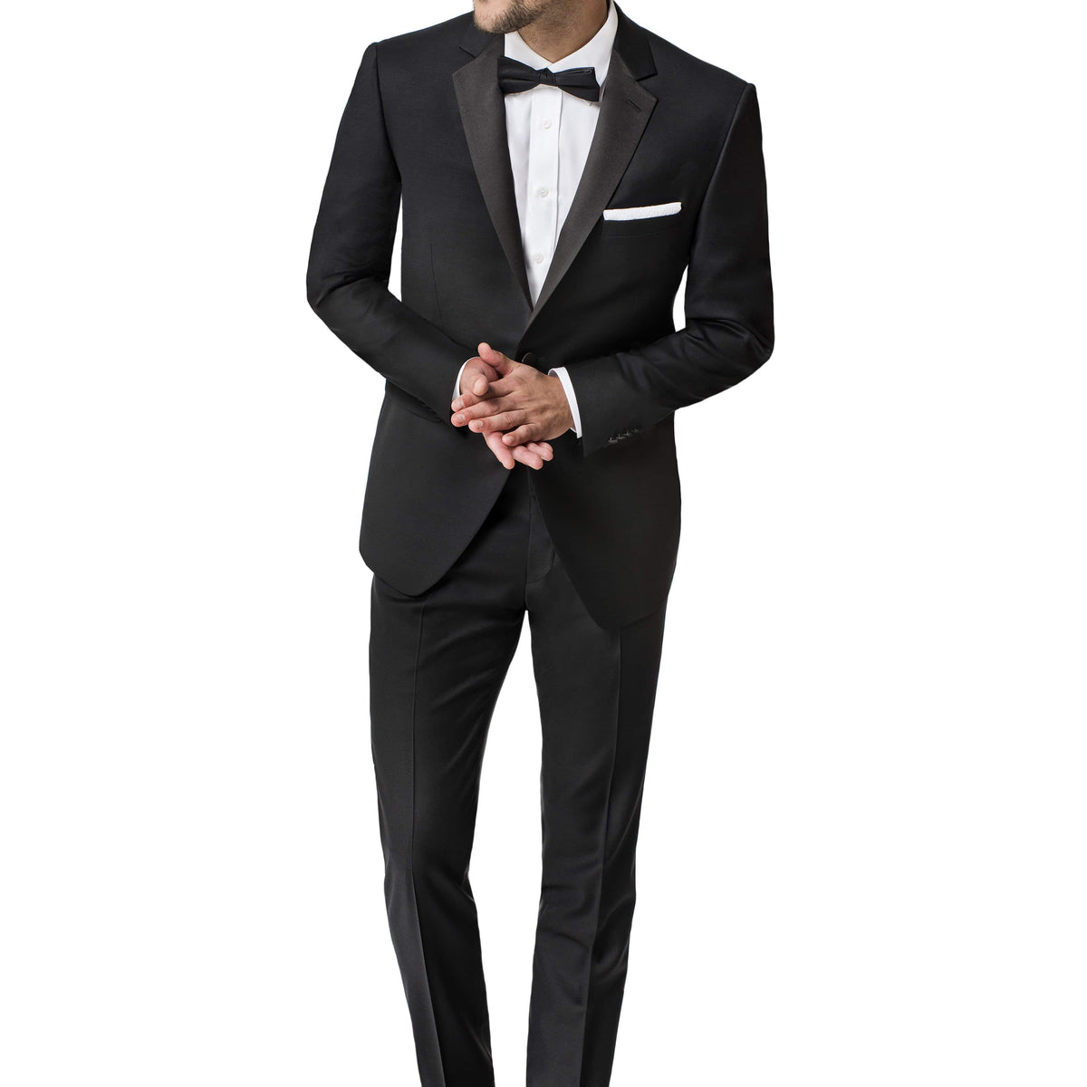 Moreno Black Slim Fit Tuxedo