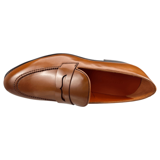 Peter Huber Shoes Norway Shell Cordovan Penny Loafer